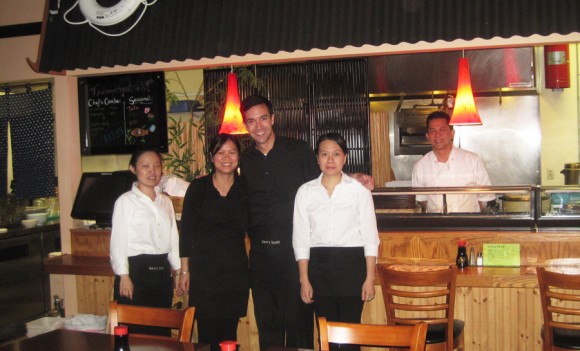 Group at Sam's Sushi